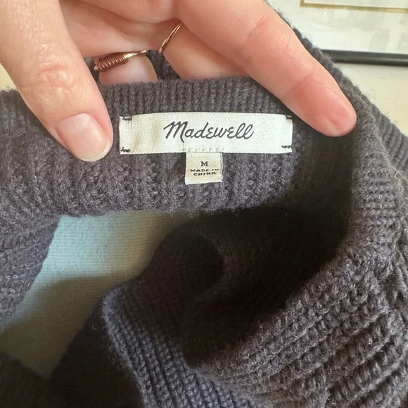Madewell Ridgeton Pullover Sweater - Picture 5 of 5